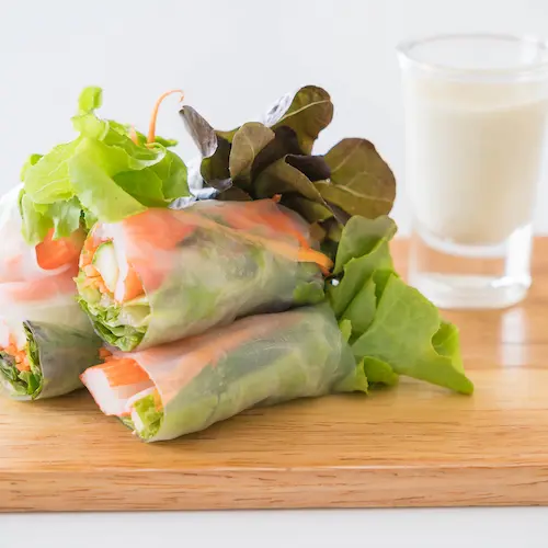 veggie spring rolls